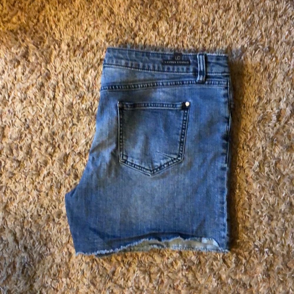 LC Lauren Conrad denim shorts